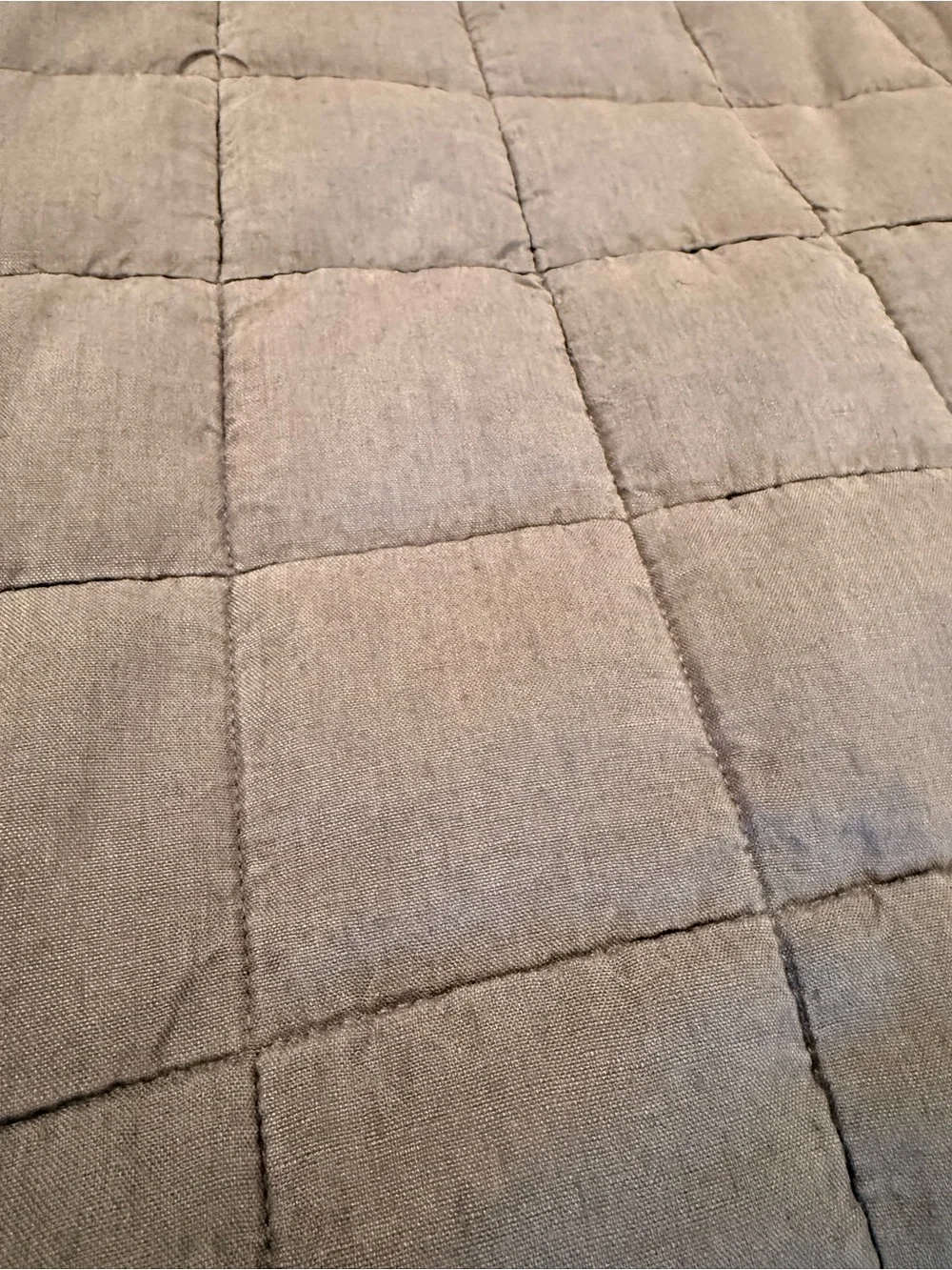 Quince European Linen Box Quilted Sham Set